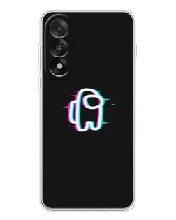 Чехол для OnePlus Nord 5 с картинкой «Among Us неон»
