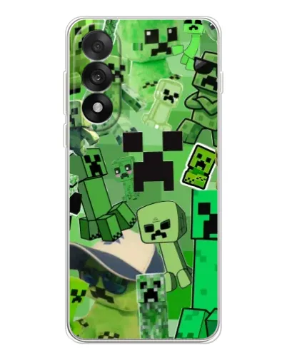Чехол для OnePlus Nord 5 с картинкой «Криперы Minecraft» Чехол для OnePlus Nord 5 с картинкой «Криперы Minecraft»
