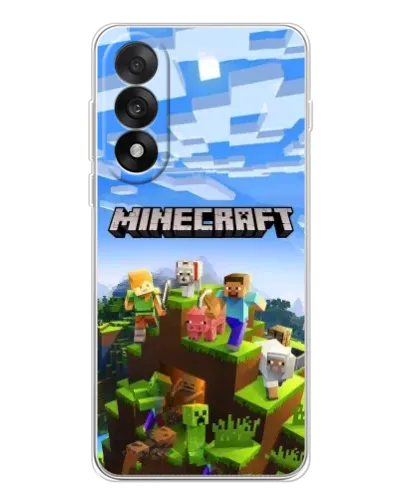 Чехол для OnePlus Nord 5 с картинкой «Minecraft классический мир» Чехол для OnePlus Nord 5 с картинкой «Minecraft классический мир»