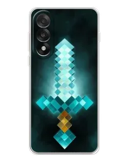 Чехол для OnePlus Nord 5 с картинкой «Алмазный меч неон» Чехол для OnePlus Nord 5 с картинкой «Алмазный меч неон»