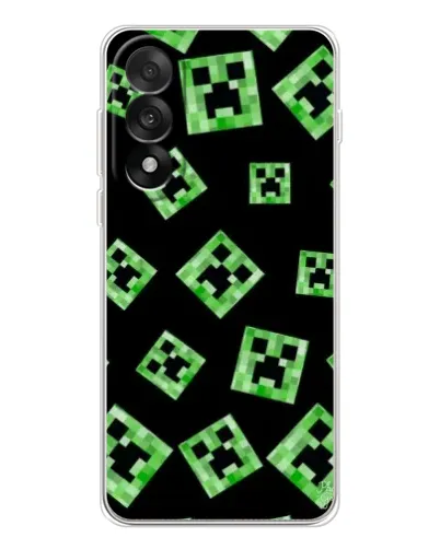 Чехол для OnePlus Nord 5 с картинкой «Паттерн с криперами» Чехол для OnePlus Nord 5 с картинкой «Паттерн с криперами»
