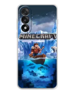 Чехол для OnePlus Nord 5 с картинкой «Minecraft ледяной мир» Чехол для OnePlus Nord 5 с картинкой «Minecraft ледяной мир»