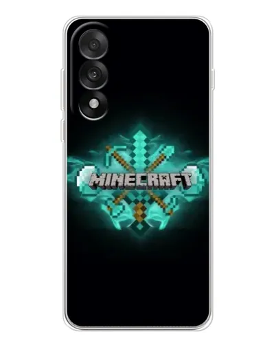 Чехол для OnePlus Nord 5 с картинкой «Minecraft Diamond лого» Чехол для OnePlus Nord 5 с картинкой «Minecraft Diamond лого»
