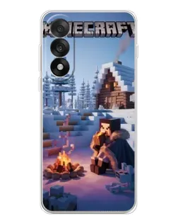 Чехол для OnePlus Nord 5 с картинкой «Зимний Minecraft» Чехол для OnePlus Nord 5 с картинкой «Зимний Minecraft»