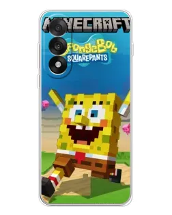 Чехол для OnePlus Nord 5 с картинкой «Губка Боб Minecraft» Чехол для OnePlus Nord 5 с картинкой «Губка Боб Minecraft»
