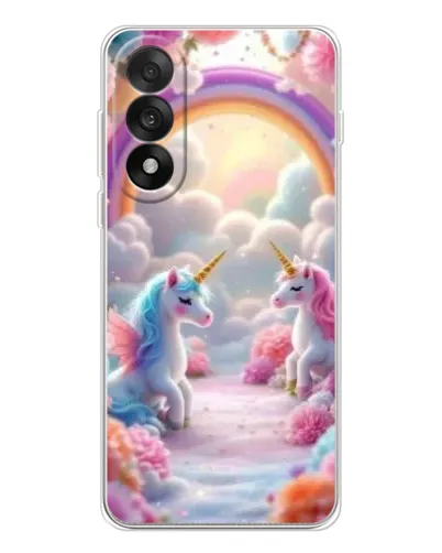 Чехол для OnePlus Nord 5 с картинкой «Радуга и единороги» Чехол для OnePlus Nord 5 с картинкой «Радуга и единороги»