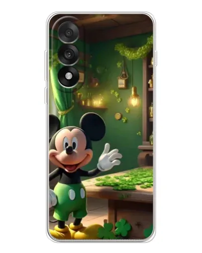 Чехол для OnePlus Nord 5 с картинкой «Микки в мастерской»
