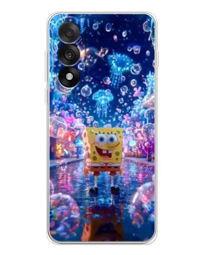 Чехол для OnePlus Nord 5 с картинкой «Неоновый океан»