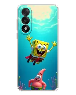 Чехол для OnePlus Nord 5 с картинкой «Спанч Боб под водой»