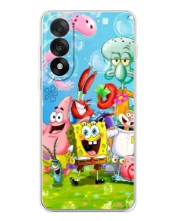 Чехол для OnePlus Nord 5 с картинкой «Губка Боб и друзья»