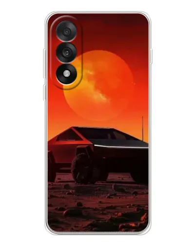 Чехол для OnePlus Nord 5 с картинкой «Cybertruck на Марсе»