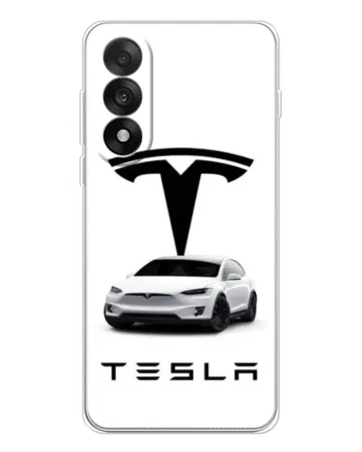 Чехол для OnePlus Nord 5 с картинкой «Tesla White Style»