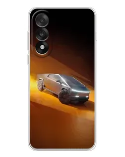 Чохол для OnePlus Nord 5 з картинкою «Cybertruck у пустелі»
