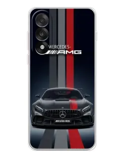 Чохол для OnePlus Nord 5 з картинкою «Mercedes — білий карбон»