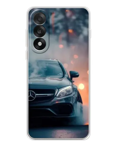 Чехол для OnePlus Nord 5 с картинкой «Mercedes — ночной город»