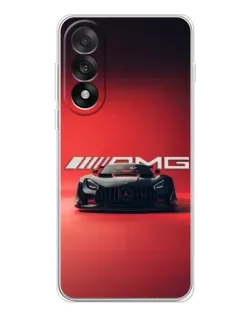Чехол для OnePlus Nord 5 с картинкой «Mercedes AMG — красная линия»