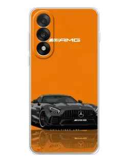 Чехол для OnePlus Nord 5 с картинкой «Оранжевый Mercedes AMG»