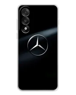 Чехол для OnePlus Nord 5 с картинкой «Mercedes на металле»