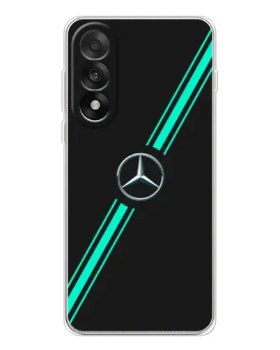Чехол для OnePlus Nord 5 с картинкой «Спортивные линии Mercedes» Чехол для OnePlus Nord 5 с картинкой «Спортивные линии Mercedes»