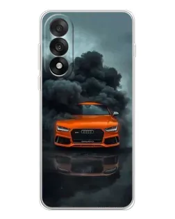 Чохол для OnePlus Nord 5 з картинкою «Audi у хмарах диму»