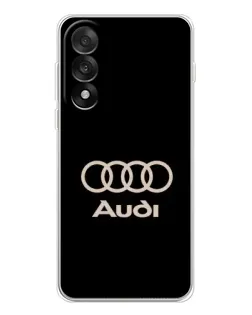 Чохол для OnePlus Nord 5 з картинкою «Audi — золотий логотип»