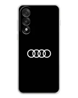 Чохол для OnePlus Nord 5 з картинкою «Audi White Logo»
