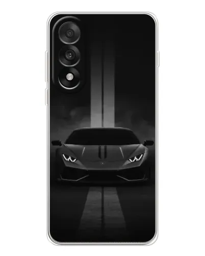 Чехол для OnePlus Nord 5 с картинкой «Lamborghini симметрия дорог»