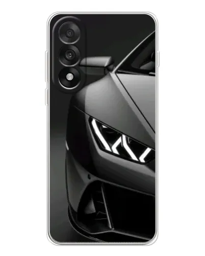 Чехол для OnePlus Nord 5 с картинкой «Lamborghini фары детализация»