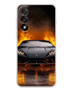 Чехол для OnePlus Nord 5 с картинкой «Lamborghini в огне» Чехол для OnePlus Nord 5 с картинкой «Lamborghini в огне»