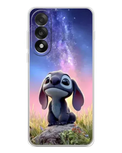 Чехол для OnePlus Nord 5 с картинкой «Стич на рассвете»