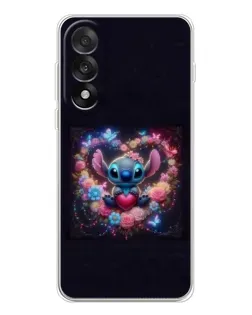 Чохол для OnePlus Nord 5 з картинкою «Stitch у квітах»