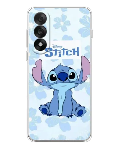 Чехол для OnePlus Nord 5 с картинкой «Stitch среди цветов»