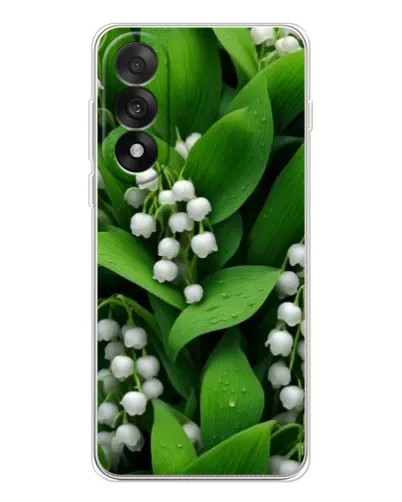 Чехол для OnePlus Nord 5 с картинкой «Ландыши в зелени»