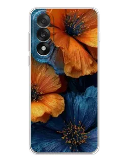 Чохол для OnePlus Nord 5 з картинкою «Яскрава синьо-помаранчева флора» Чохол для OnePlus Nord 5 з картинкою «Яскрава синьо-помаранчева флора»
