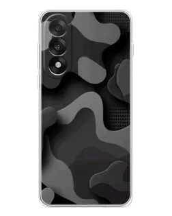 Чехол для OnePlus Nord 5 с картинкой «Темный абстрактный камуфляж»
