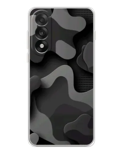 Чехол для OnePlus Nord 5 с картинкой «Темный абстрактный камуфляж»
