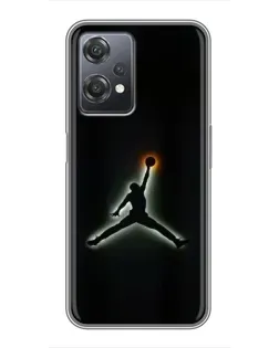 Чехол для OnePlus Nord CE 2 (5G) (IV2201) с картинкой «Jordan Gradient Logo»