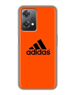 Чехол для OnePlus Nord CE 2 (5G) (IV2201) с картинкой «Adidas Ukraine»