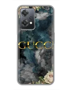 Чехол для OnePlus Nord CE 2 (5G) (IV2201) с картинкой «Абстрактные цветы Gucci» Чехол для OnePlus Nord CE 2 (5G) (IV2201) с картинкой «Абстрактные цветы Gucci»