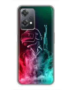 Чехол для OnePlus Nord CE 2 (5G) (IV2201) с картинкой «PUBG — огненный воин» Чехол для OnePlus Nord CE 2 (5G) (IV2201) с картинкой «PUBG — огненный воин»