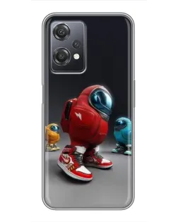 Чехол для OnePlus Nord CE 2 (5G) (IV2201) с картинкой «Among Us — 3D стиль»