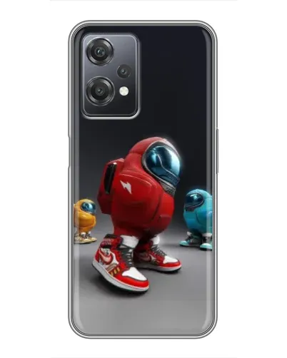 Чехол для OnePlus Nord CE 2 (5G) (IV2201) с картинкой «Among Us — 3D стиль»