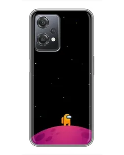 Чехол для OnePlus Nord CE 2 (5G) (IV2201) с картинкой «Одинокий герой на планете»
