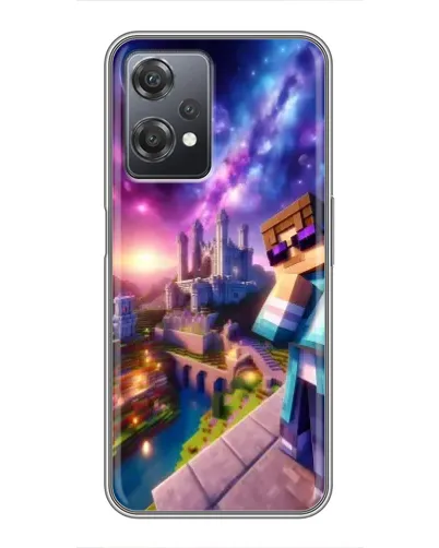 Чехол для OnePlus Nord CE 2 (5G) (IV2201) с картинкой «Стив и космос»