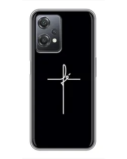 Чехол для OnePlus Nord CE 2 (5G) (IV2201) с картинкой «Тонкий крест» Чехол для OnePlus Nord CE 2 (5G) (IV2201) с картинкой «Тонкий крест»