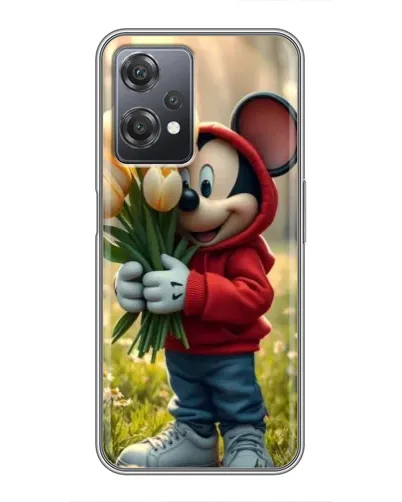 Чехол для OnePlus Nord CE 2 (5G) (IV2201) с картинкой «Микки с тюльпанами» Чехол для OnePlus Nord CE 2 (5G) (IV2201) с картинкой «Микки с тюльпанами»