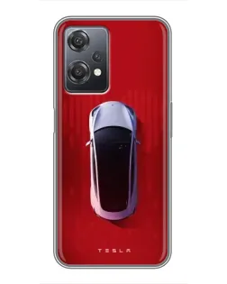 Чехол для OnePlus Nord CE 2 (5G) (IV2201) с картинкой «Tesla Top View» Чехол для OnePlus Nord CE 2 (5G) (IV2201) с картинкой «Tesla Top View»