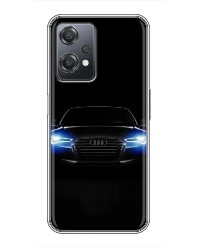 Чехол для OnePlus Nord CE 2 (5G) (IV2201) с картинкой «Audi в неоне»