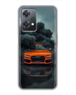 Чехол для OnePlus Nord CE 2 (5G) (IV2201) с картинкой «Audi в облаках дыма» Чехол для OnePlus Nord CE 2 (5G) (IV2201) с картинкой «Audi в облаках дыма»