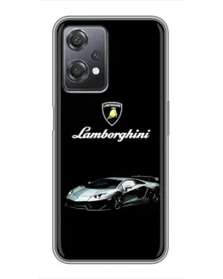 Чехол для OnePlus Nord CE 2 (5G) (IV2201) с картинкой «Логотип Lamborghini классика»